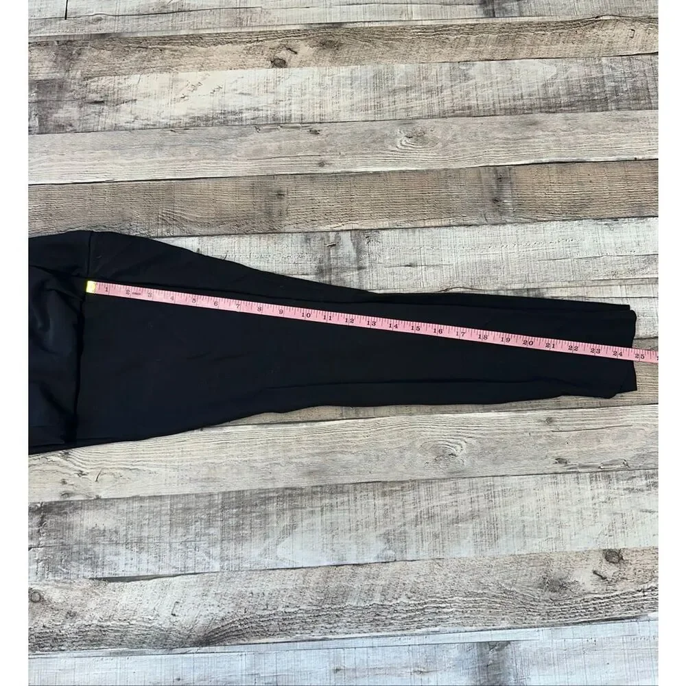 Athleta Women's Size S Black Stellar Cropped Zip Pocket Pant Activewear Office - Picture 6 of 10